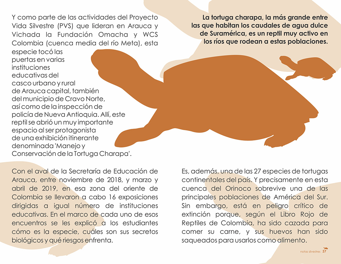 JÓVENES SE APROPIAN DE LA CHARAPA > WCS Colombia